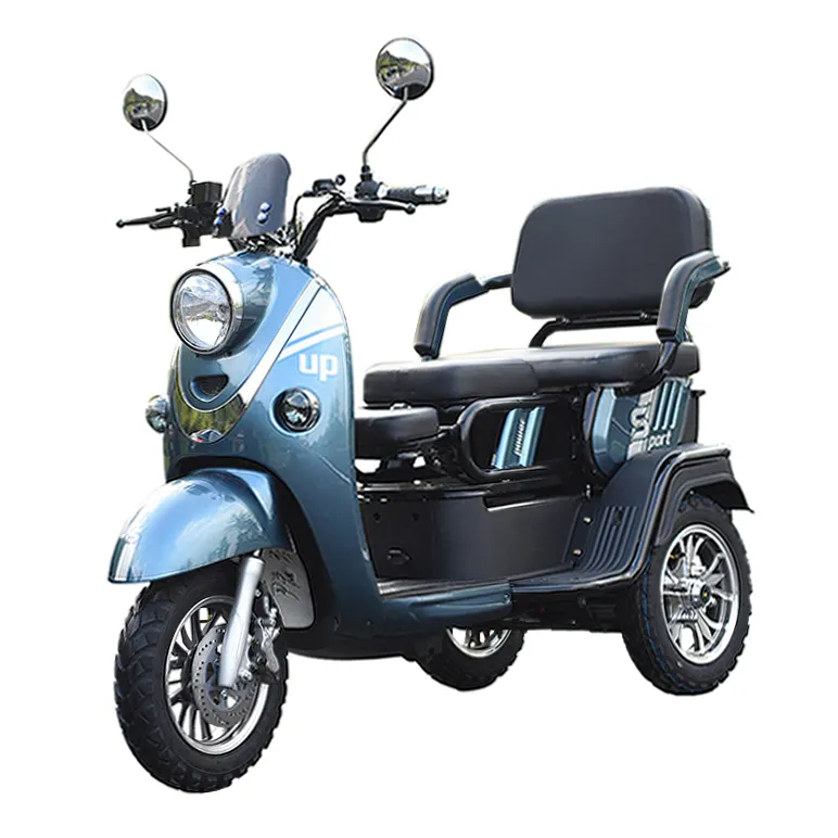 Nuovo stile adulto triciclo elettrico vendite dirette 3 ruote Zhejiang Oem Odm tricicli motorizzati triciclo elettrico