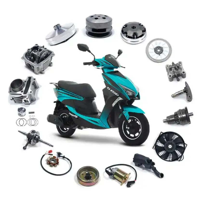 Commercio all'ingrosso di alta qualità GY6 150cc Scooter prestazioni del motore pezzi di ricambio per Italika D150 FS