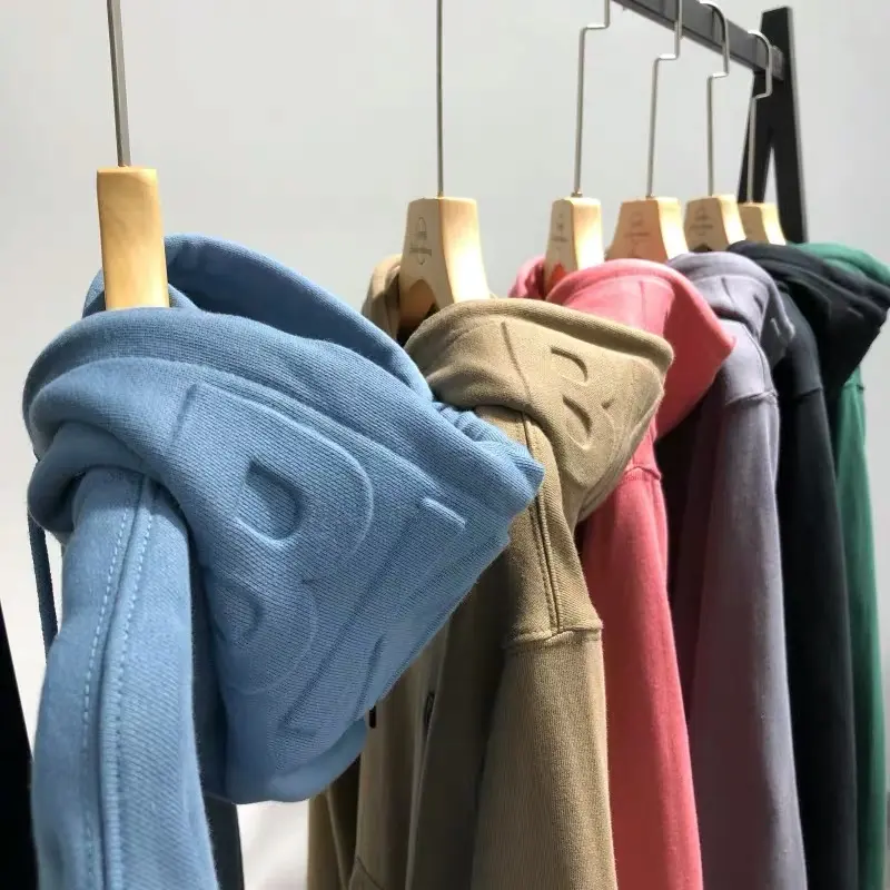 Venta caliente de peso pesado Sudadera con capucha sudor camisa sudaderas con capucha para los hombres populares de ropa