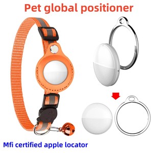 Apple Airtag <strong>GPS</strong> Pet <strong>Tracker</strong> <strong>IOS</strong> Android Waterproof Adjustable 4G Anti-Lost Device Global Locator Navigator cat Dog Collar