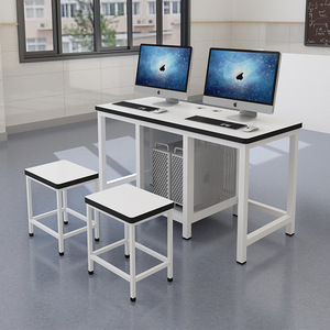 <strong>School</strong> Wood <strong>Computer</strong> Desk Microcomputer Room Classroom Student Training Exam <strong>Table</strong> University - Product Image 1
