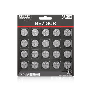 BEVIGOR 210mAh CR2032 sikke hücre lityum 3.0V silindirik iyon piller ince 210mAh Limno2 BEVIGOR piller - Product Image 1
