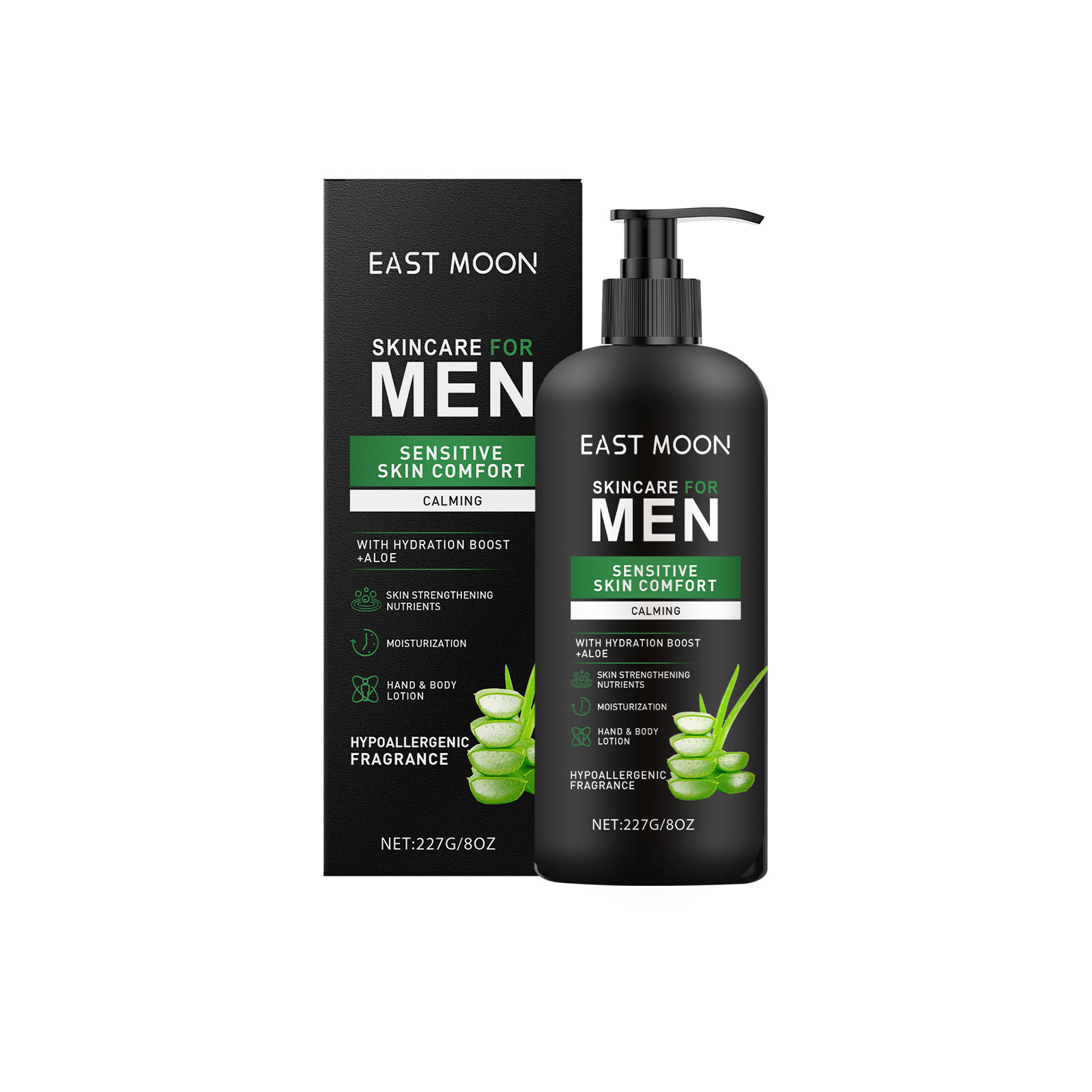 Lotion pour le corps Aloe Vera pour homme