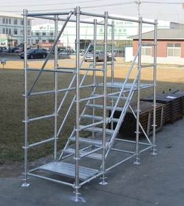 EASY Building <strong>Scaffolding</strong> Standard <strong>Ledger</strong> Diagonal Brace HDG Galvan Q235 Q345 Material <strong>Ringlock</strong> <strong>Scaffold</strong> - Product Image 4