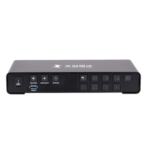 TC 6 d0n4 4CH HD MI/4CH SDI Live Streaming Encoder con guida interruttore di registrazione Push per Radio e TV - Product Image 1