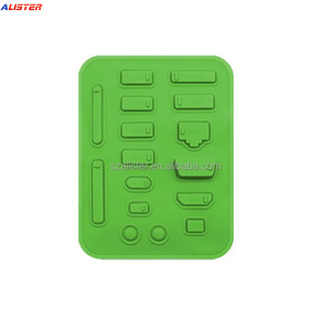 定制USB C型防尘帽插头硅橡胶，用于HDMI和SD/Micro sd卡读卡器防尘橡胶产品 - Product Image 1