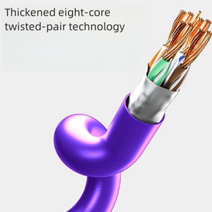 Yüksek kaliteli Ethernet kablosu cat5e cat6 c6a UTP 1,3,5,10M mavi viraj duyarsız katı telli yama kablosu cat6 lan yama kablosu - Product Image 2