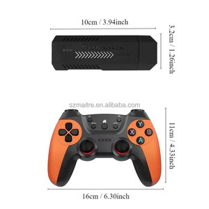 Video Arcade X2 Ultra oyun kutusu 2.4G kablosuz denetleyici Gamepad desteği HD çıkışı turuncu renk oyun makinesi - Product Image 4