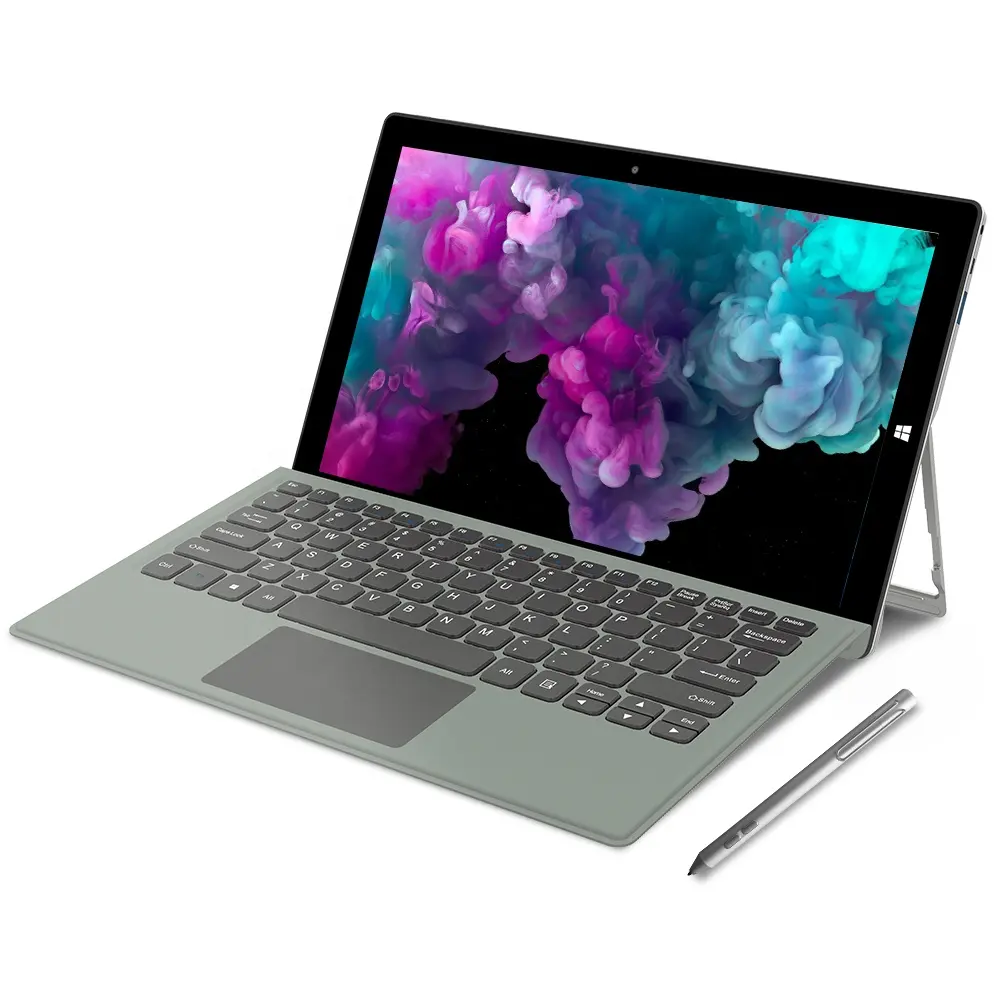 Máy Tính Bảng Win10 Surface, Dành Cho Máy Tính Bảng 10.1 Inch Quad Core N3350 4GB RAM 64GB 128GB Windows10 Với Bàn Phím Tháo Rời 2 Trong 1