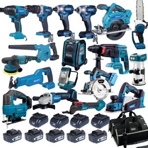 OEM Ekiiv Factory Electric <strong>Tools</strong> Set 18 in One Brushless Combo <strong>Kits</strong> 18-piece 18V/21v Lithium Ion Cordless <strong>Tools</strong> - Product Image 1