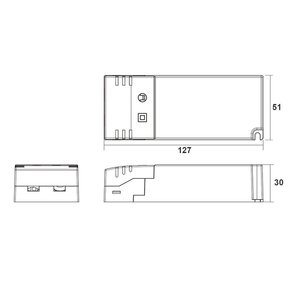 24v הספק dimmable ספק טריac דימר 25w שלב חיתוך <span class=keywords><strong>dc</strong></span> הוביל בקר רצועה 8a פלט זרם 220v/12v DIM24-25 חיבור Rf