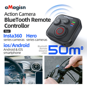 Amagistan phổ <span class=keywords><strong>Bluetooth</strong></span> điều khiển từ xa cho insta360 mini điều khiển từ xa GoPro không dây phụ kiện điều khiển từ xa. - Product Image 2