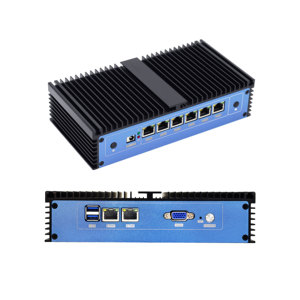 Nuovo aggiornamento 8lan Mini PC desktop industriale firewall core i5 fanless Mikrotik Router 8 NICs minipc appliance pfsense firewall - Product Image 1
