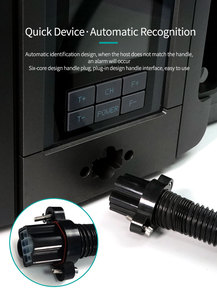 Original QUICK TR1300A 1300W BGA Rework Welding Intelligent Hot Air Soldering Station for Mobile Phone Motherboard PCB Repair