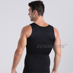 Zerobodys W101 fajas cảm giác làm mát của nam giới nén hình <span class=keywords><strong>Tank</strong></span> Top - Product Image 6