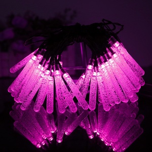 Solar micro led string lights Decor 20 Led Light String