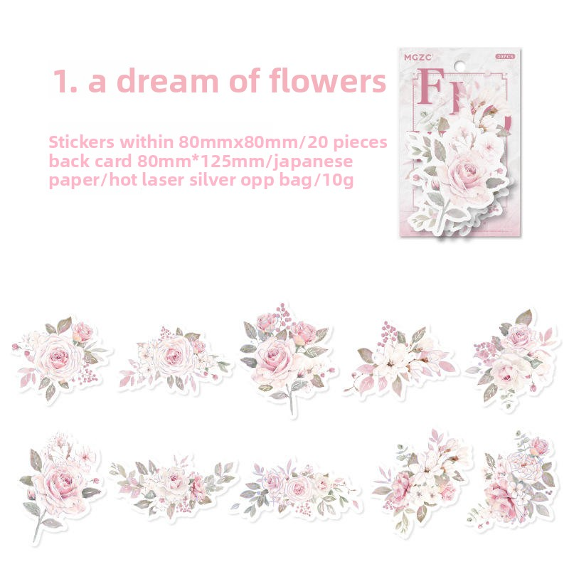 Un sogno di fiori bianco