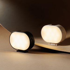 ミニポータブル屋外LEDビデオライト電話カメラ用2500-9900Kランプ小充填光写真照明用 - Product Image 1