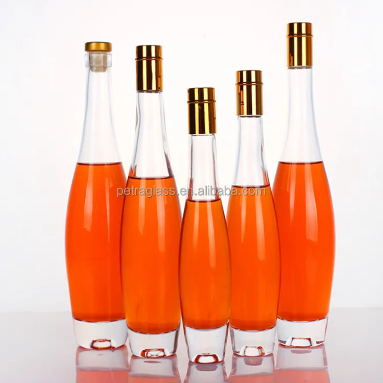 Bevande alcoliche a forma di Bowling personalizzate da 375ml 500ml bottiglia di vino in vetro Decanter per whisky vuota