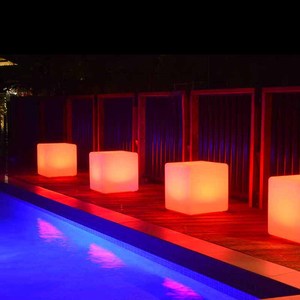 Nhà Cung cấp 16-<span class=keywords><strong>Color</strong></span> RGB 15cm Đèn <span class=keywords><strong>Led</strong></span> IP65 cảm giác thiết bị phòng <span class=keywords><strong>Led</strong></span> Cube sạc tổ chức sự kiện đồ nội thất bảng - Product Image 5