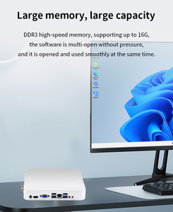 Mini ordenador de oficina de 7. ª generación, doble canal DDR4 2133Mhz, chip único, Kaby Lake-U, procesador I3 usado para escritorio de negocios - Product Image 4