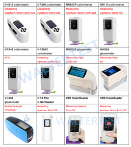 NS810 renk eşleştirme tekstil kumaş Pigment renk analizi spektrofotometre