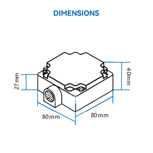 Sensores digitales industriales 134,2 kHz 125kHz Sensor RFID 150mm 3ms Bloques DE DATOS Automatización AGV Competitivo AGV Rfid Sensor - Product Image 5