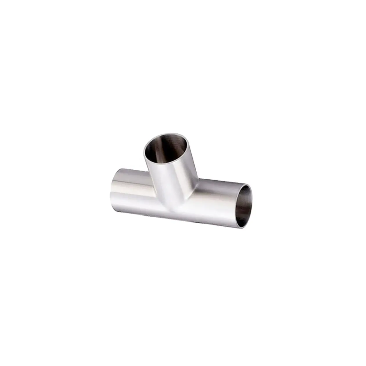 Stainless Steel Sanitary Butt Weld Fittings Eccentric Elbow Tee Pipe Fitting 1/2"-6"