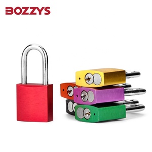 Endüstriyel kilitleme için otomatik Pop-Up ile özel lazer kodlu anahtar tutucu Anti-UV alüminyum asma kilit-etiketleme - Product Image 5