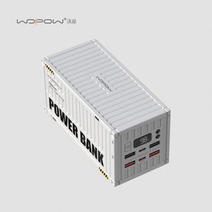 Wopow PD35 Unique <strong>Design</strong> 5USB <strong>Output</strong> with LED Light Outdoor 50000mah Large Capacity Power Station 22.5W PD High Speed Powerbank - Product Image 3
