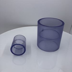 2025 tiêu chuẩn uPVC mịn trong suốt khớp nối DIN/ASTM/JIS kháng hóa chất xử lý nước Phụ kiện đường ống - Product Image 3