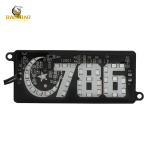 Çoklu gösterge ışıkları uyarı DC 12V 24V trafik işaretleri LED ok ışık sinyal kurulu patron ok işareti LED ışık kamyon araba için - Product Image 1