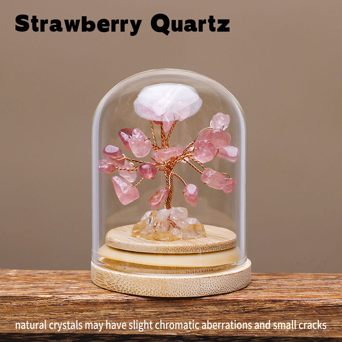 Quartz fraise