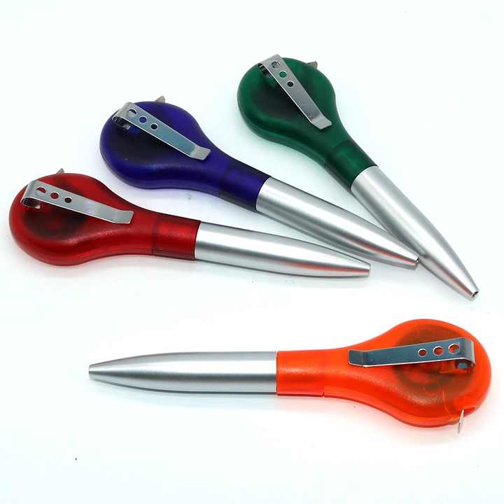 Advertising Custom Multiple Use Tape Measure Promotional Gift Ruler Pen with Logo