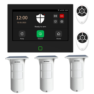 433Mhz Tuya compatible con iOS y Android App Control remoto con Alexa inalámbrico Wifi Gsm 4G sistema de alarma de seguridad para el Hogar Inteligente - Product Image 1