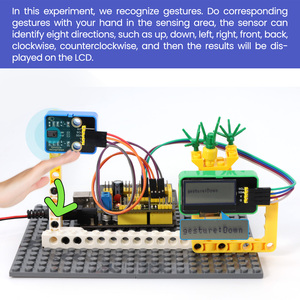 ジェスチャー認識センサーオプションArduinoインテリジェント認識のためのビルディングブロックと互換性のある (アウト) 住宅 - Product Image 6