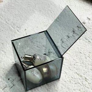 Factory-direct Sale of Color Acrylic Desktop <strong>Storage</strong> Boxes Card <strong>Storage</strong> Box Flip-top <strong>Cube</strong> <strong>Storage</strong> Box - Product Image 4