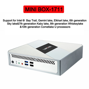 Zeroone Fanless Mini PC 4*COM Int El Core I3 6157U ITX Industrial Rugged Computer RS232 HD Ml <strong>VGA</strong> Win 10 Linux - Product Image 2