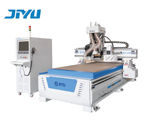 Máquina enrutadora CNC JIYU, máquina cortadora CNC, mesa de carga y descarga opcional - Product Image 1