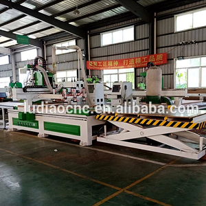 1325 ATC <strong>CNC</strong> Nesting Wood Cutting Machine with <strong>Loading</strong> <strong>and</strong> <strong>Unloading</strong> <strong>System</strong> <strong>CNC</strong> <strong>Router</strong> Machine Servo Vacuum Table <strong>Cnc</strong> - Product Image 4