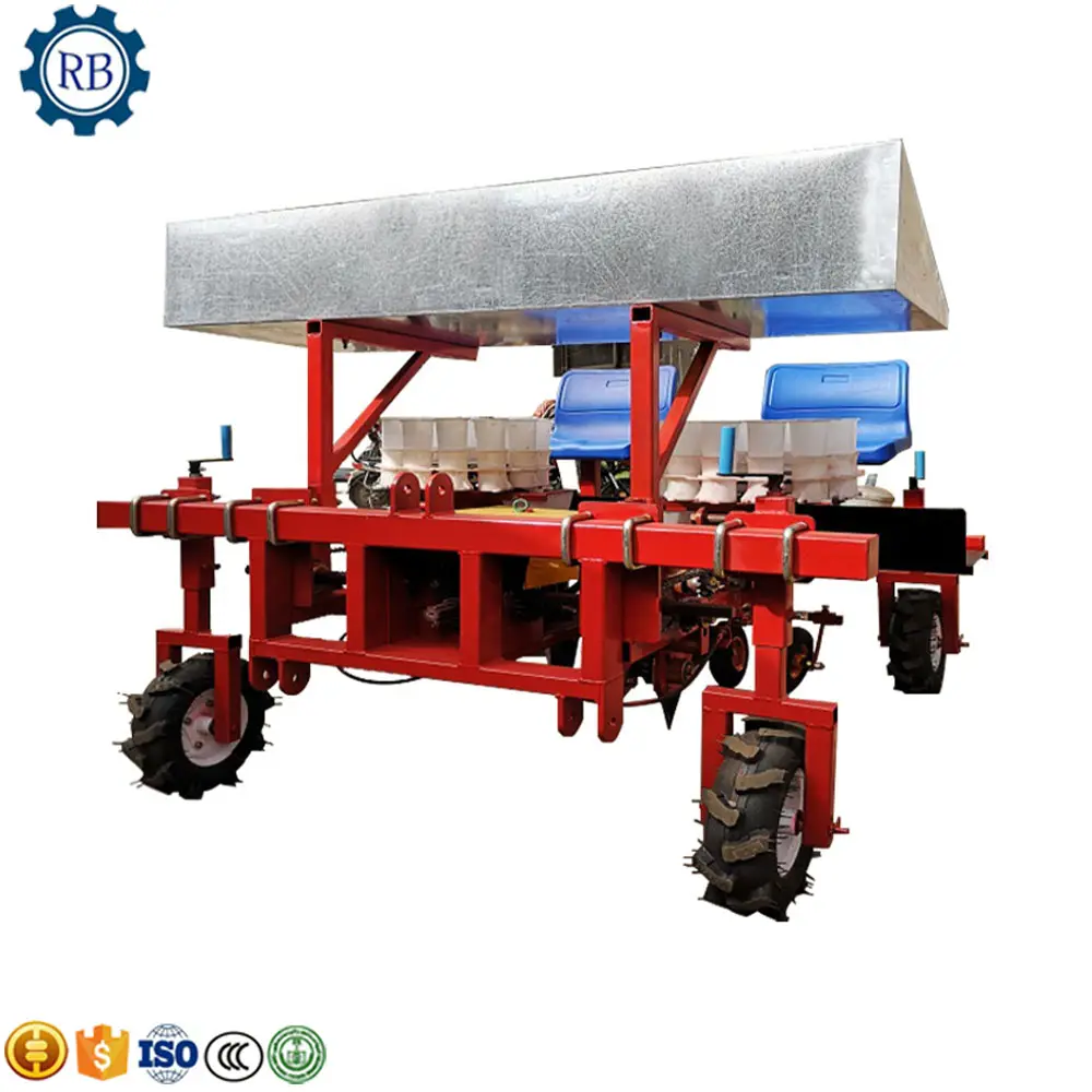 Factory Directly Supply Onion Transplanting Machine Tomato Planter Farm Vegetable Planting Machinery Rice Transplanter Machine