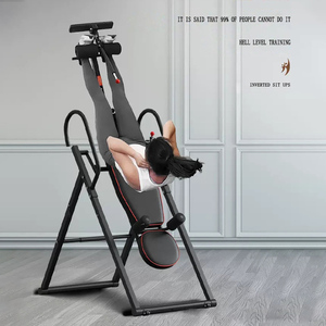 Máquina de estiramiento trasero de mesa de inversión plegable de altura y ángulo ajustable de protección múltiple de Venta caliente
