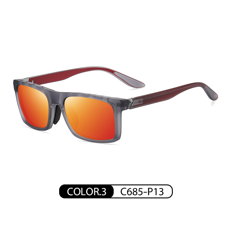 สีเทาแดงโปร่งใส C685-P13