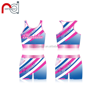 <strong>Cheap</strong> Professional Custom Women Cheerleading Uniform Sublimation Printing <strong>Cheer</strong> Practice Uniforms - Product Image 5