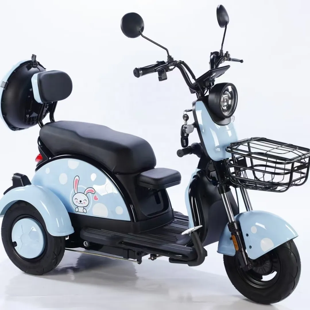 Triciclo eléctrico plegable de alta calidad, 48V 20a triciclo eléctrico, China, a la venta
