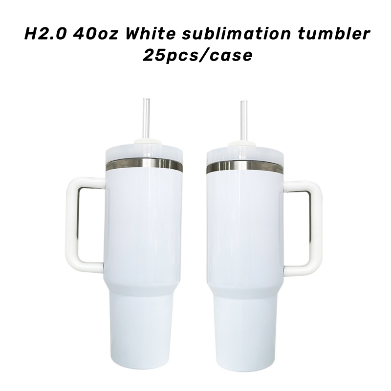 Gobelet à sublimation blanc 40BR02 40oz H2.0