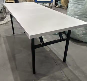 Tragbarer Aluminium-Klappcamp-Tisch für Camping-Meeting Leicht gewicht, hergestellt mit strap azier fähigem Blech - Product Image 6