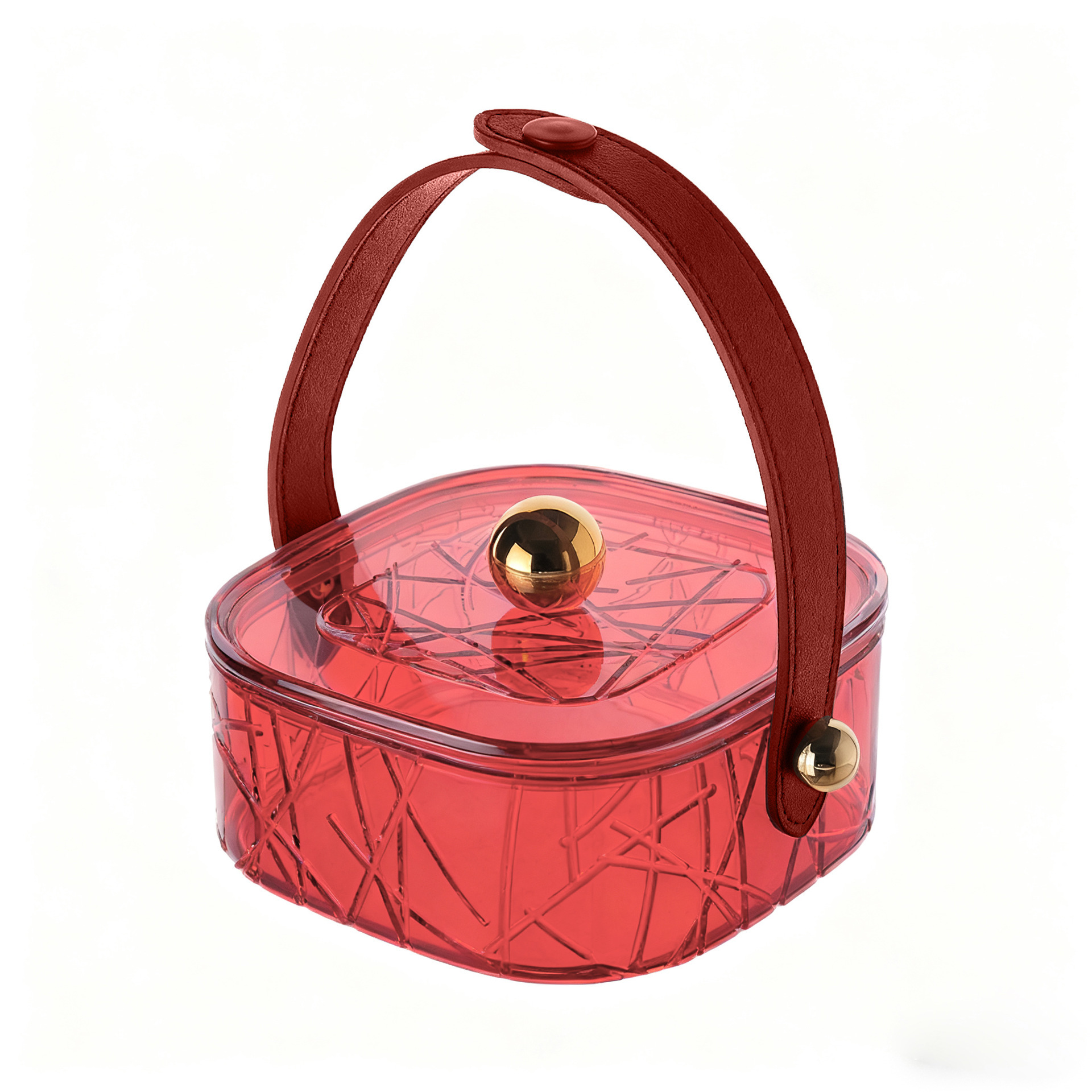 7036 Single Layer Translucent Red