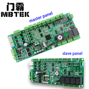 Scheda di controllo del tornello scheda di accesso PCB per tornello oscillante/velocità con 6 paia di sensori a infrarossi ingresso indipendente