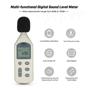 智能传感器AR824数字声级计测量30-130db噪声分贝计监测测试仪地铁诊断工具 - Product Image 4
